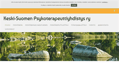 Desktop Screenshot of k-spsykoterapeuttiyhdistys.fi